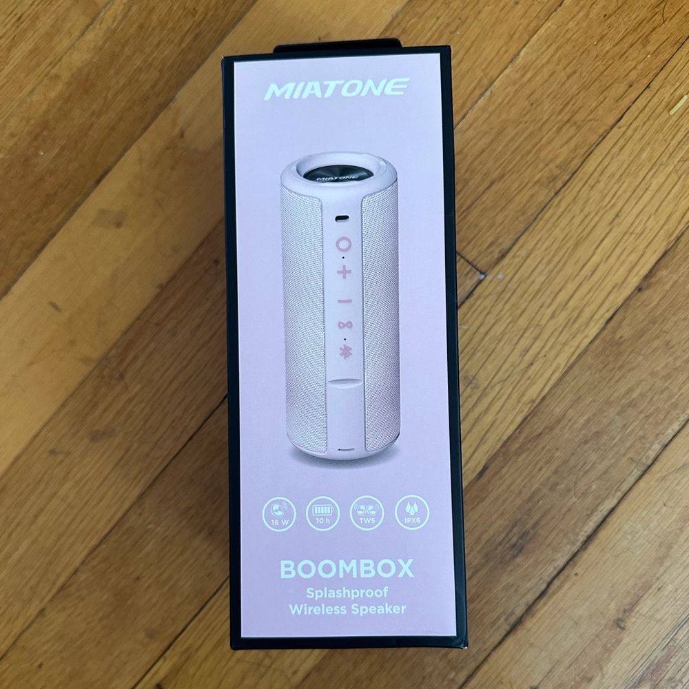 Never Opened Pink Speaker!!